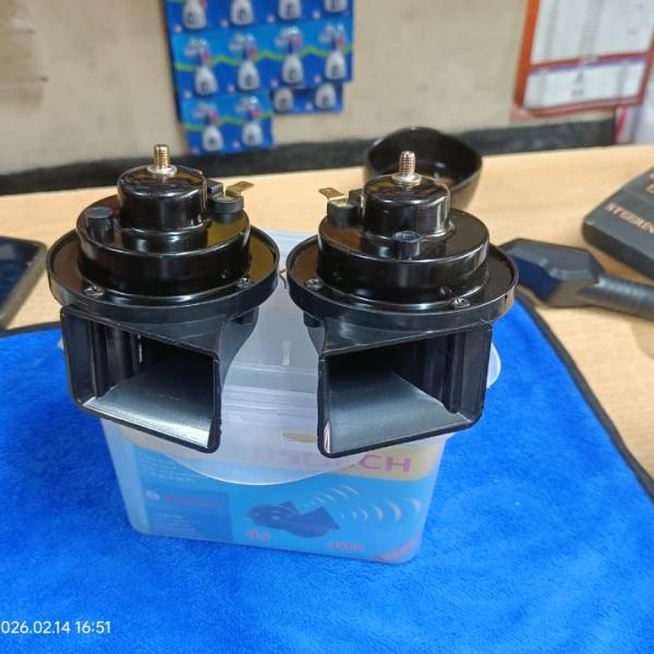 BSOECH 4S Car Snail Horn – 85DB Loud Sound