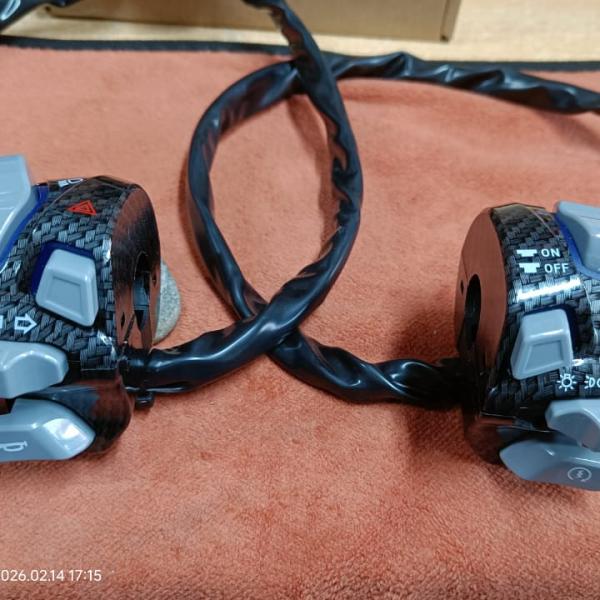 Motorcycle LED Retrofit Switch (Handlebar Mounted Control Set)