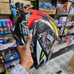 Vega Bolt SpeedX Full Face Helmet – Dull Black Red