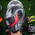TORQ Legend Fuchus (Gloss Grey/Black) full-face motorcycle helmet