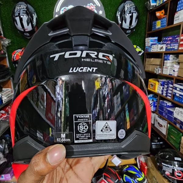 TORQ Atom Lucent / Graphics Edition Half-Face Helmet