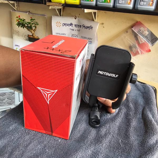 Motowolf Mobile Phone Holder (V3/MDL2805 নন-চার্জিং সংস্করণ)