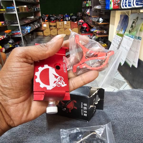 CNC Metal/Aluminum Motorcycle Mobile Phone Holder